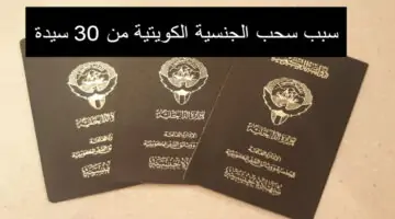 بالأسماء مرسوم سحب الجنسية الكويتية اليوم من 30 سيدة حصلوا عليها بالتباعية