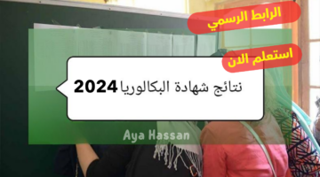 “رابط رسمي وسريع”.. الاستعلام عن نتائج البكالوريا 2024 بالجزائر لجميع الولايات